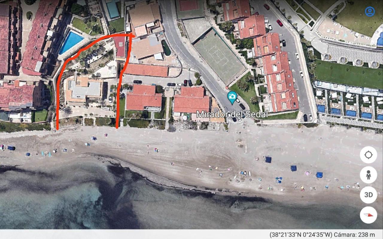 Excepcional Apartamento Loft A Pie De Playa En Chalet Roquetes Alicante Luaran gambar