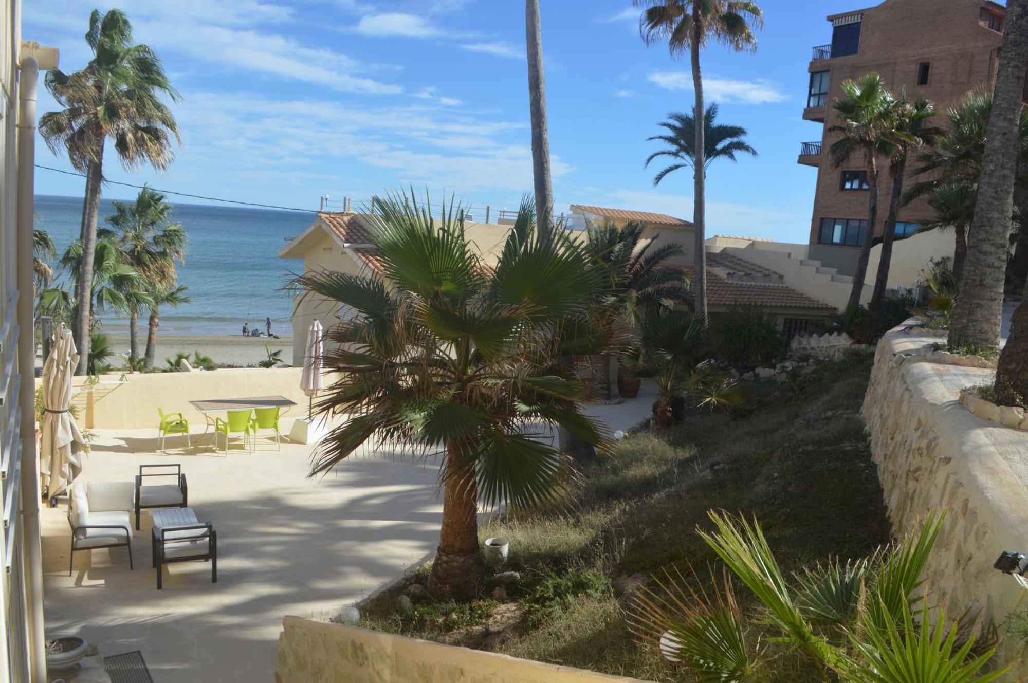 Excepcional Apartamento Loft A Pie De Playa En Chalet Roquetes Alicante Luaran gambar
