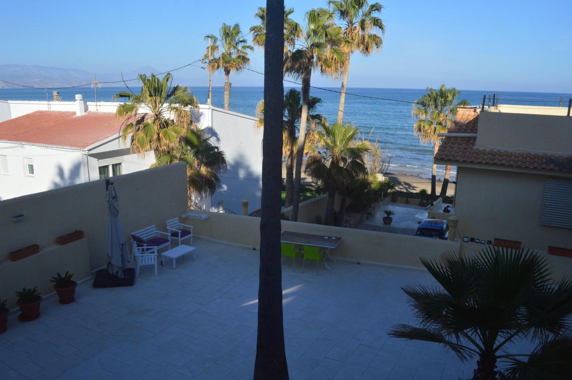 Excepcional Apartamento Loft A Pie De Playa En Chalet Roquetes Alicante Luaran gambar